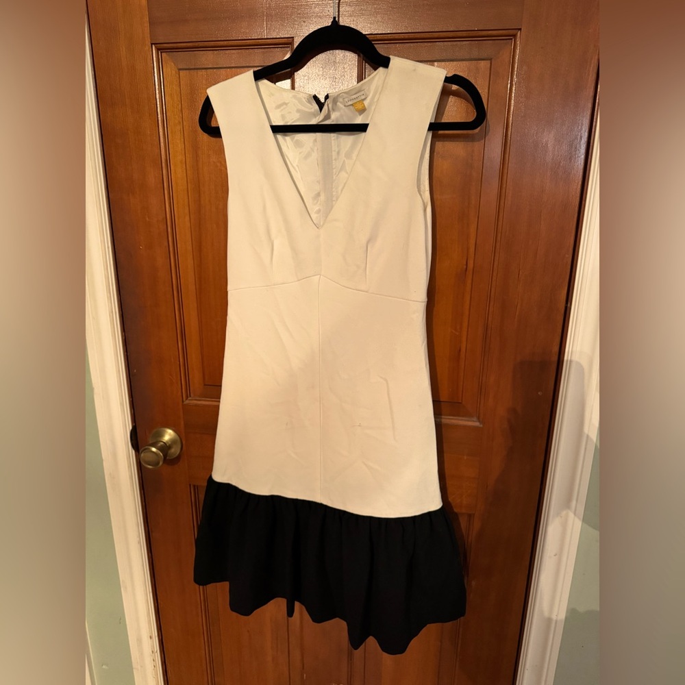Leifsdotter Cream and Black Dress